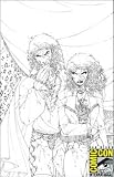 ANITA BLAKE VAMPIRE HUNTER: THE FIRST DEATH #1 SAN DIEGO COMIC CON SKETCH VARIANT