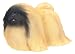 Pekingese Figurine - Cold Cast Resin - 2.5'' Height