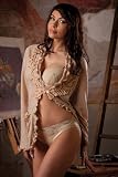Cotton Club Oro Royal Topeka Beige Fine Knit Angora Jacket