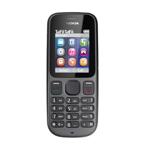 Nokia - 101 - Téléphone portable - GSM - Bi-bande - Dual SIM - Phantom black