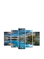 Wall Decor Fotocuadro 5 Piezas Pirámide Lovetrees