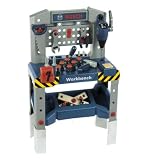 Theo Klein Bosch Adjustable Height Toy Workbench With Sound