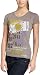 Public Library Junior's Straight Ballin T-Shirt,Steel Grey,Small