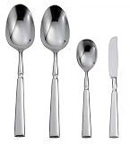 Oneida Stockholm Stainless Steel 4-Piece Serving Set