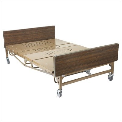Heavy Duty Bariatric Hospital Bed Mattress Included/1 Set of Half Rails