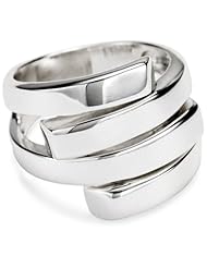 Sterling Silver By-Pass Wrap Ring