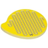 Wooden Ball and Track Maze Game-Yellow