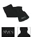 NEVER WITHOUT YOU NEVER WITHOUT YOU ニットマフラー　【BLK】