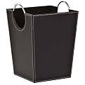 Oliver Faux-Leather Waste Bin