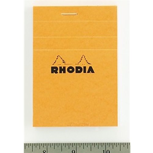 Rhodia Notepads Graph Orange 80S 3-3 8X4-3 4 Image Rhodia Notepads Graph Orange 80S 3-3 8X4-3 4