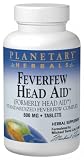 Feverfew HeadAid 100 Tabs 615 mg ( Formerly Head Aid ) By Planetary Herbals