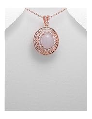 CZ Pendant Necklace In 92.5 Sterling Silver