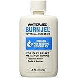 Water Jel Burn Jel, For Fast Relief of Minor Burns 4 fl oz (118 ml)