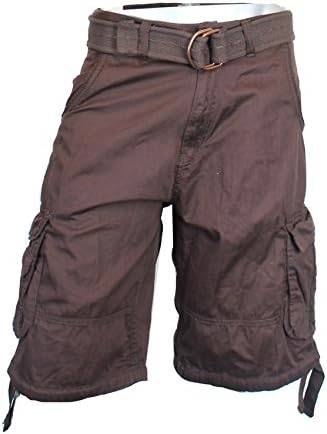 789 - Dark Brown Cargo Shorts (48)