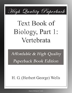 Text Book of Biology, Part 1: Vertebrata
