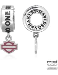 Harley-Davidson® MOD® Pink Label No One Rides Alone Ride Bead HPD004