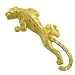 41JxGXx847L. SL75  14 Karat Yellow Gold DiamondCut Satin Finish Panther