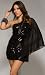 Kahla One Shoulder Dress by Forplay Black XS