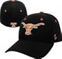Texas Longhorns Black ZHS Flex Fit Hat