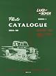 Land Rover Parts Catalog Ser 1 1954-58