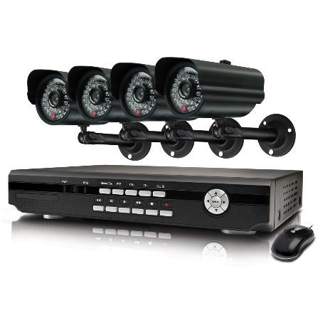 New Swann Security Alpha Series H264 8 Channel DVR With 4 Cameras Professional Solution