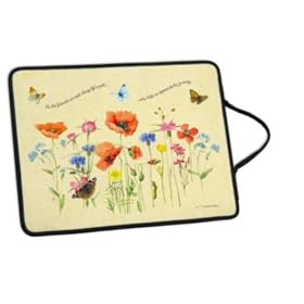 Wildflower Flower Spring Garden Kneeler Gardening Pad Seat Mat by Marjolein Bastin kneeling pad