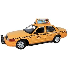 Crown Victoria Checker Cab 2001, by Motormax