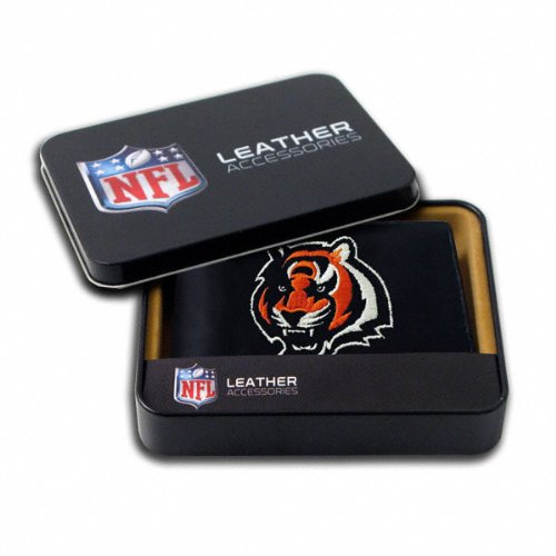 Cincinnati Bengals Embroidered Bifold Wallet