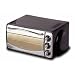 DeLonghi RO191 Electric Table Top Fan Oven Black with Silver Front
