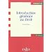Introduction g�n�rale au droit