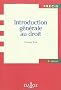 Introduction g�n�rale au droit