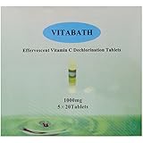 Vitabath Vita-c-bath Effervescent Vitamin C Dechlorination, 1000 mg, 100 Tablets