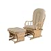 Baby : First Choice Glider with Ottoman - Natural
