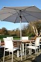 Westminster Gemini 150cm Aluminium Table