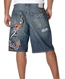 Marc Ecko - Ecko Carved Out Denim Shorts