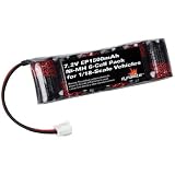 EP1500mAh NiMH 6-Cell Flat: ERA, 18T, 18MT, MS