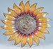 Metal Decorative 14 " Sunflower Wall Plaque