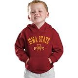 Iowa State Cyclones Kids 4-7 Cardinal adidas Tackle Twill Hooded Sweatshirt