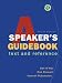 Books : A Speaker's Guidebook