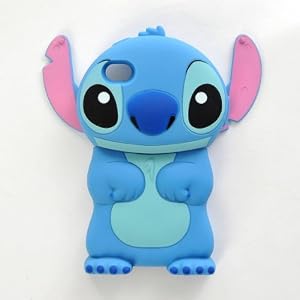 Coque Gel Souple Pour IPhone XR - Motif Lilo & Stitch (bleu Et Rose) - Inclus Verre Trempé ? - Neuf