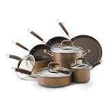 Anolon Advanced Bronze Hard Anodized Nonstick 11-Piece Cookware Set Anolon Advanced Bronze Hard Anodized Nonstick 11-Piece Cookware Set