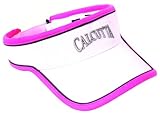 Calcutta Women's Ladies Visor (White/Pink, One Size) Calcutta Women's Ladies Visor (White/Pink, One Size)