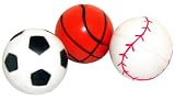 Sports Theme Bouncing Balls (1 dz)