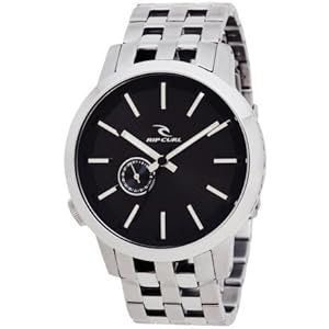 Rip Curl Men's A2574 - BLK Midsize Detroit Steel Black Analog Surf Watch