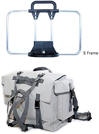 Rucksack Bag and Frame Set for Brompton (Silver Grey + S Frame)