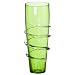 Spiral Glass Vase - Green (12")