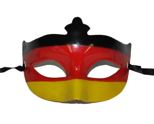 Pierro´s Artikel Zubehör Maske Germany Maske Halbmaske Accessoires Deutschland Fanartikel für Karneval, Fasching, Motto Party / Deutschland Germany Fußball WM EM FAN Artikel