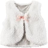 Carter's(カーターズ) シェルパベスト ホワイト アウターベスト 24ヶ月【並行輸入】