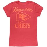 Kansas City Chiefs - Distressed Logo Ladies T-Shirt - Medium