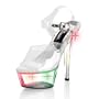 6 Inch Sexy Dancer Shoe High Heeled Platform Shoes Light Up Sandal Size: 8 Colors: Blue